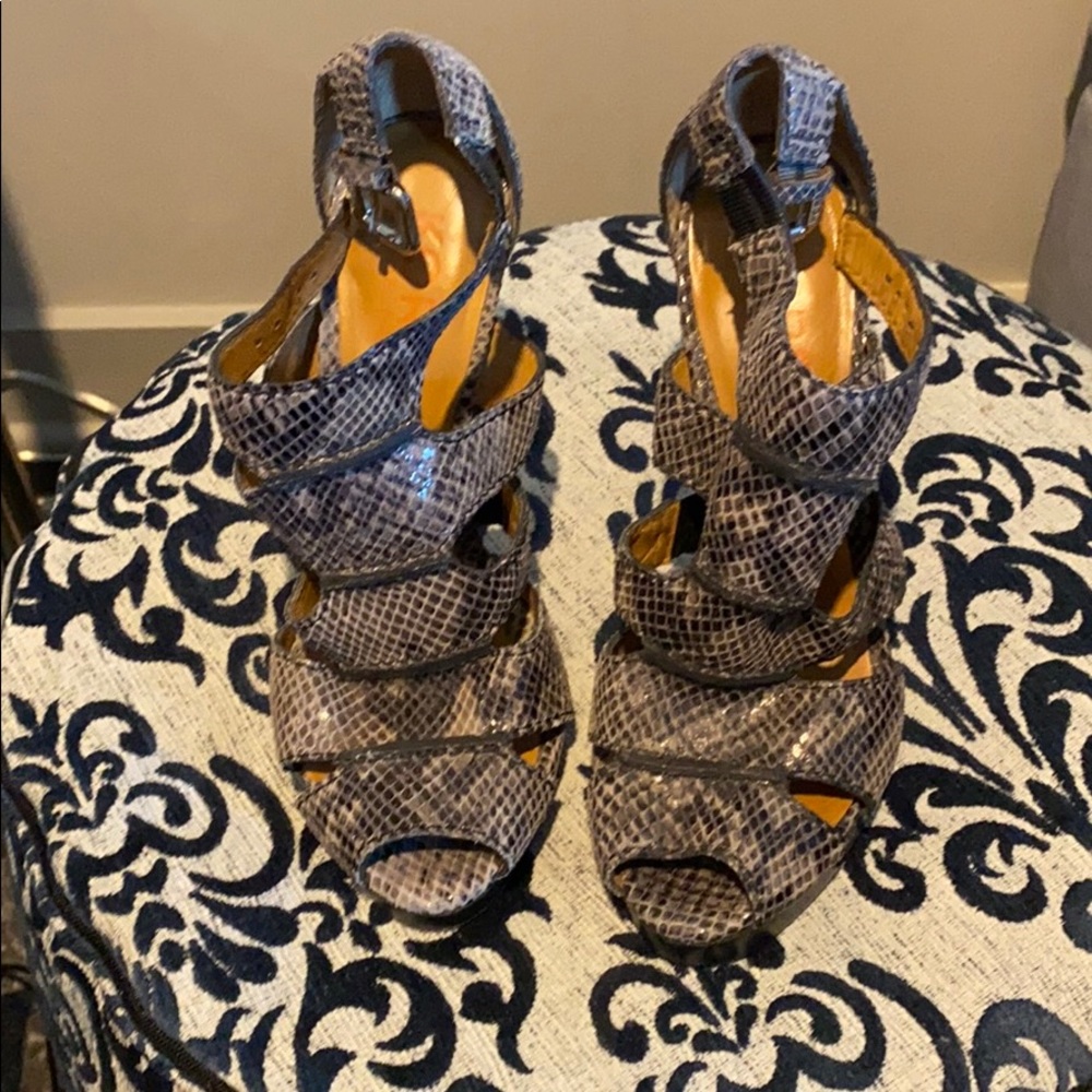 Michael Kors Snakeskin Sandals
